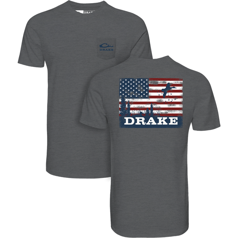 Americana Scenic Flag T-Shirt