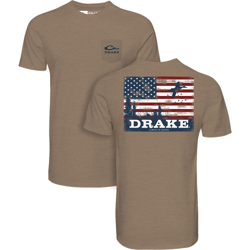 Americana Scenic Flag T-Shirt