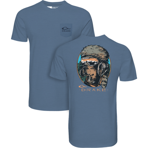 Pop Art Coonskin Cap Lab T-Shirt