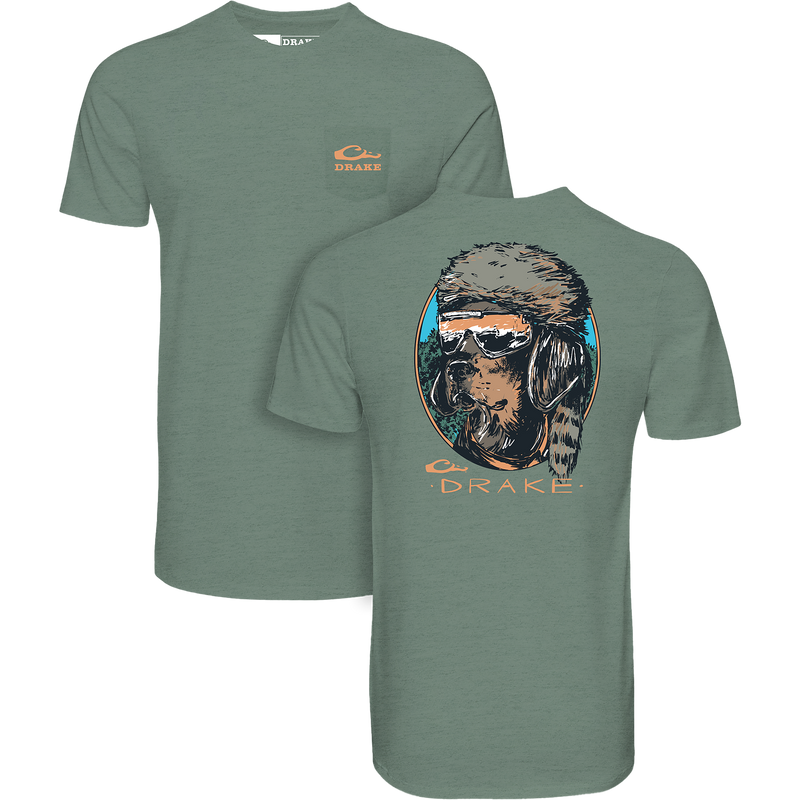 Pop Art Coonskin Cap Lab T-Shirt