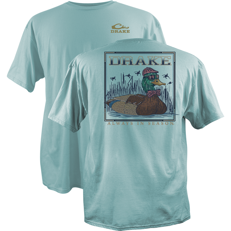 Mallard Bow Tie Cotton T-Shirt