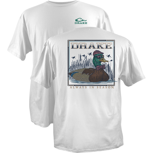 Mallard Bow Tie Cotton T-Shirt