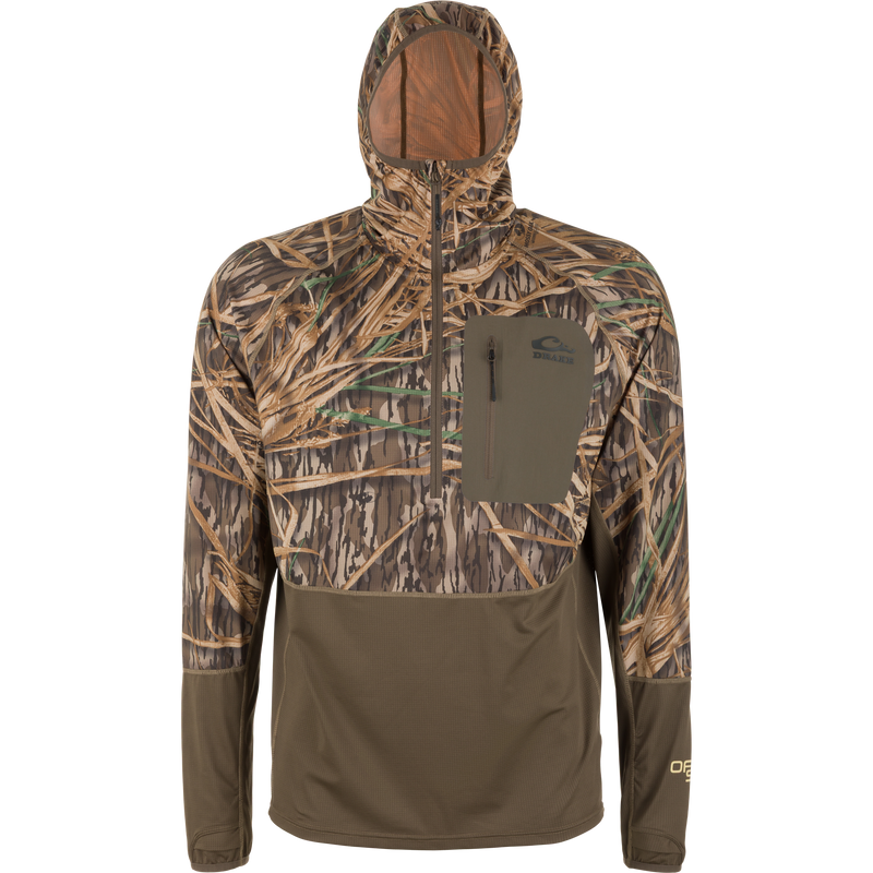 BMF EST Offset 1.0 Quarter Zip Hoodie