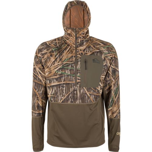 BMF EST Offset 1.0 Quarter Zip Hoodie