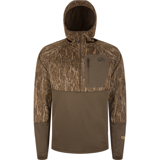Drake Waterfowl MST Offset 2.0 Half Zip Hoodie Drake Waterfowl MST Offset 2.0 Half Zip Hoodie