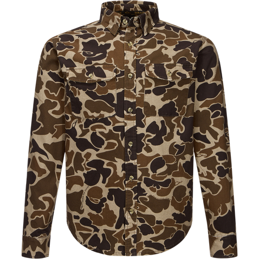 drake waterfowl dress shirts Men's Black Button Down Shirts Drake Waterfowl