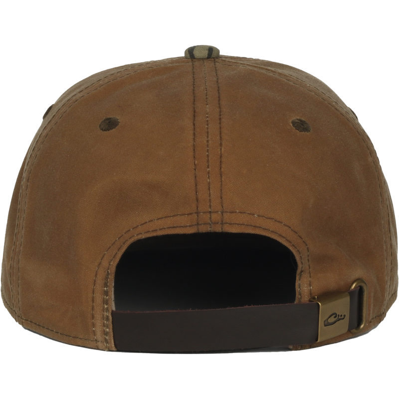 Waxed Flatbill Ball Cap