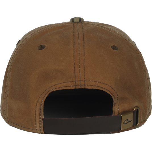 Waxed Flatbill Ball Cap