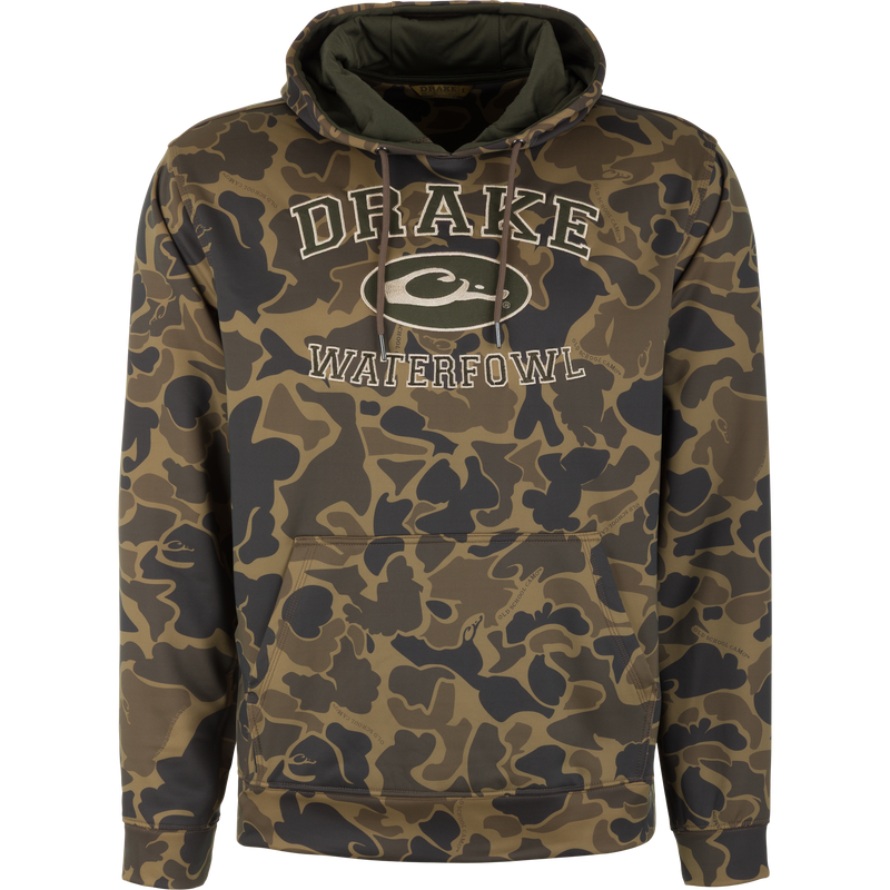 MST Performance Logo Fleece-Lined Camo Hoodie