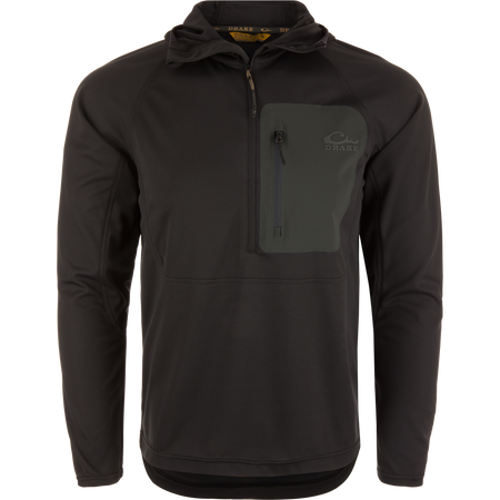 EST Performance Half-Zip Hoodie with UPF30 Protection – Drake