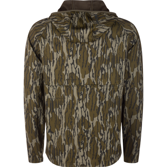 Drake Waterfowl Grid Fleece Half Zip Hoodie Drake Waterfowl Grid Fleece Half Zip Hoodie