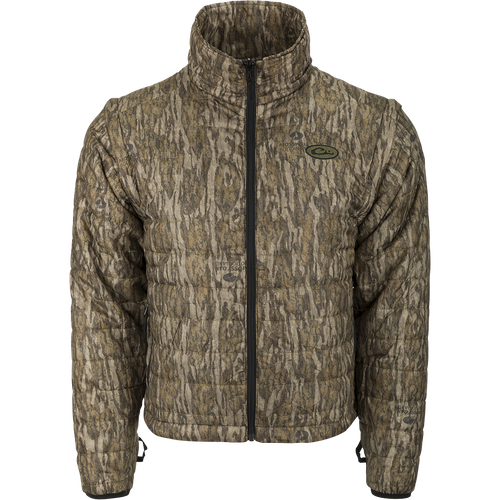 LST Reflex 3-in-1 Plus 2 Jacket - Realtree: Versatile hunter's jacket with waterproof fabric, removable hood, and adjustable cuffs. Includes synthetic down pack jacket.