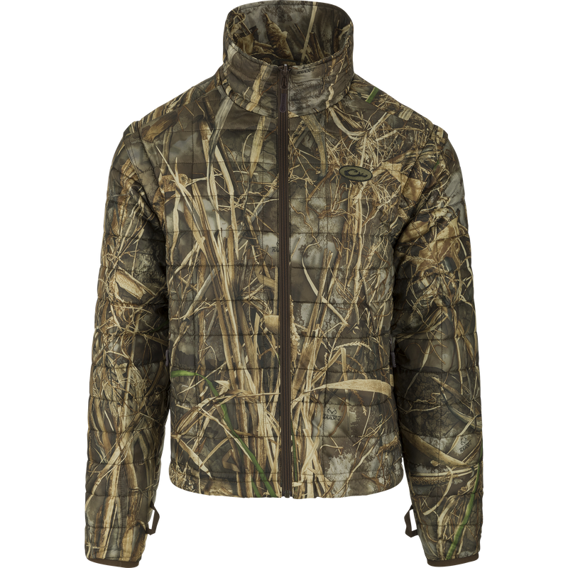 LST Reflex 3-in-1 Plus 2 Jacket - Realtree, versatile for all hunting conditions. Waterproof, windproof, breathable G3-Flex™ fabric with multiple pockets, adjustable features, and a synthetic down pack jacket.