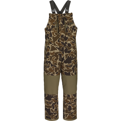 LST Reflex Insulated Bib: Waterproof, windproof, and breathable overalls with adjustable straps, reinforced knees, and seat.
