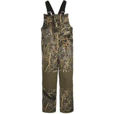 LST Reflex Insulated Bib: Waterproof, windproof overalls with straps. Features adjustable suspenders, reinforced knees, and seat.