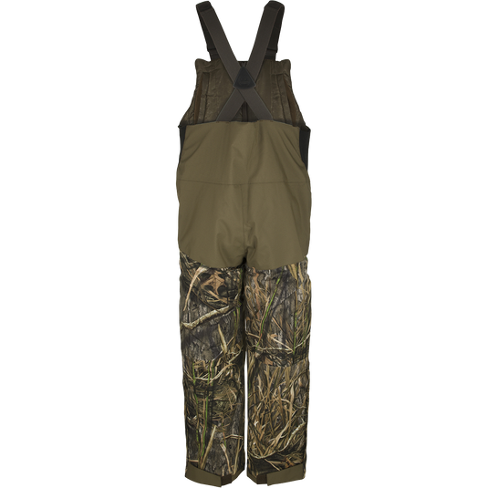 LST Women's Reflex Insulated Bib: Waterproof, windproof, and breathable pants with knee-length zippers for easy wear. Durable and comfortable for outdoor activities.