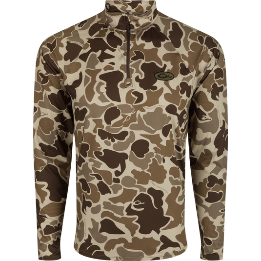 EST Microlite 1 4 Zip Pullover Drake Waterfowl