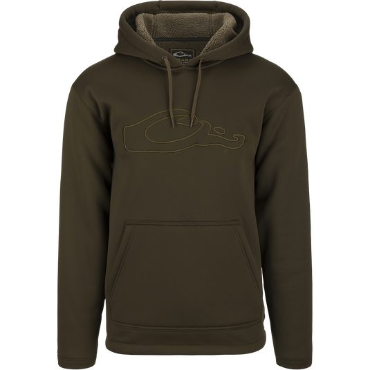LST Silencer Fleece-Lined Camo Hoodie Drake Waterfowl