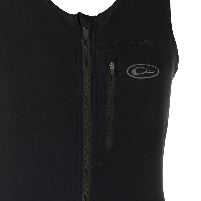 LST Heavyweight Baselayer Union Suit. Provides exceptional stretch, extreme warmth, and moisture-wicking capabilities. Stirrup strap for layering and front zip with drop seat for quick relief.