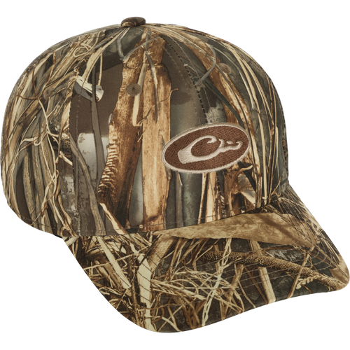 Youth Camo Waterproof Cap - Realtree: A lightweight and breathable hat with a camouflage design. Provides protection from the elements with waterproof and sun protection technology. Ideal for outdoor activities and sports.