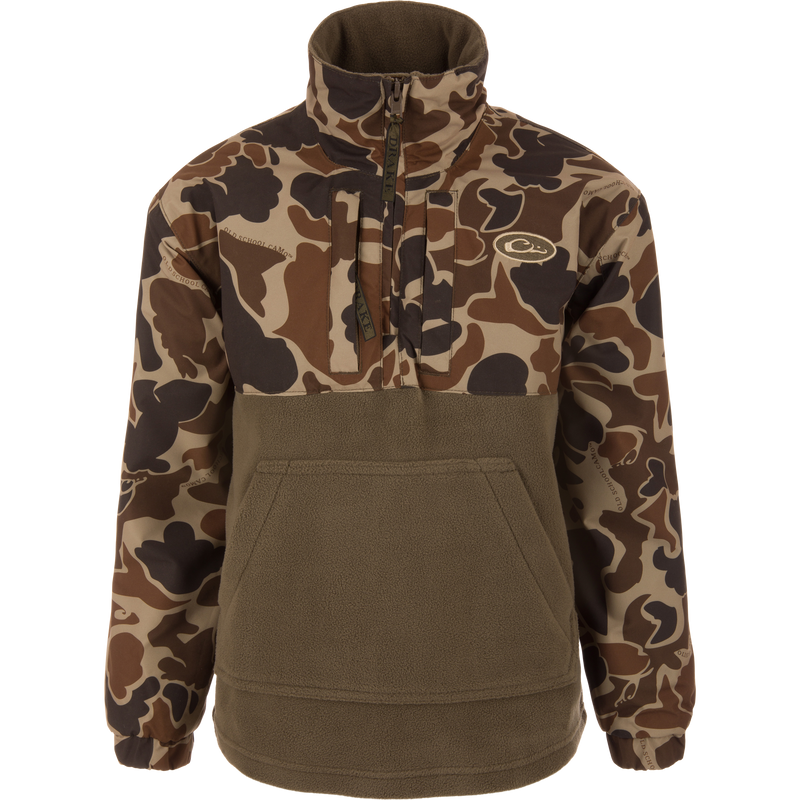 Drake Waterfowl MST Youth Eqwader Quarter Zip Jacket