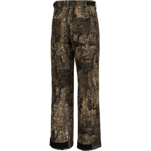 MST Women's Refuge Bonded Fleece Pants - Real Tree Timber: Waterproof pants with fleece lining, ankle garters, and stirrups.