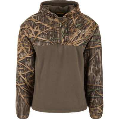 MST Quarter Zip Refuge Eqwader with Hood