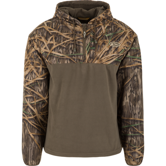 MST Quarter Zip Refuge Eqwader with Hood