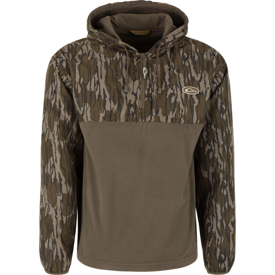 MST Quarter Zip Refuge Eqwader with Hood