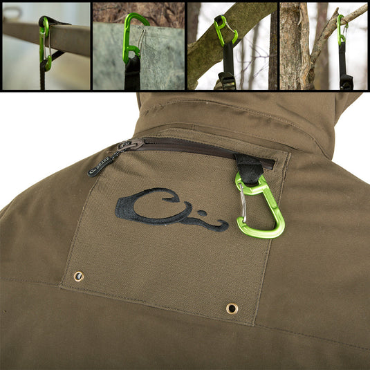 Guardian Elite Timber/Field Jacket: A close-up of the jacket, showcasing its fabric and textile.