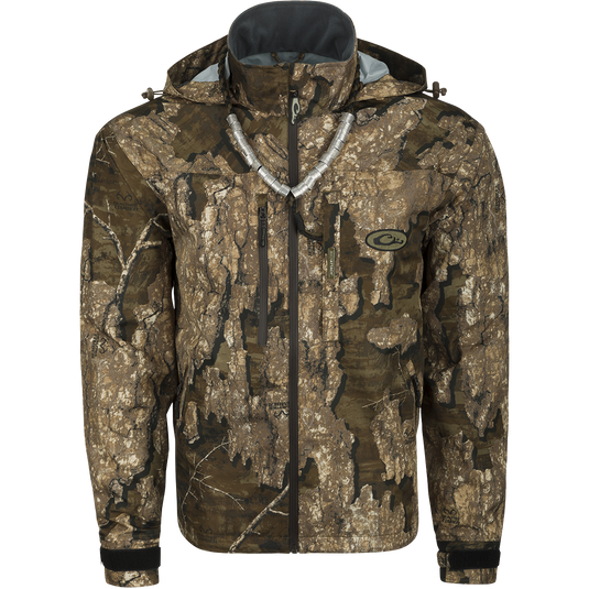 EST Guardian Elite Pro Ultralight 3-Layer Jacket: A lightweight, waterproof/windproof/breathable camouflage jacket with ample storage pockets.
