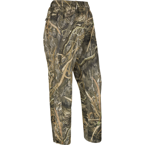 A pair of lightweight, waterproof/windproof/breathable Guardian Elite Pro Ultralight 3-Layer Pants with side-access pockets and zippered legs.