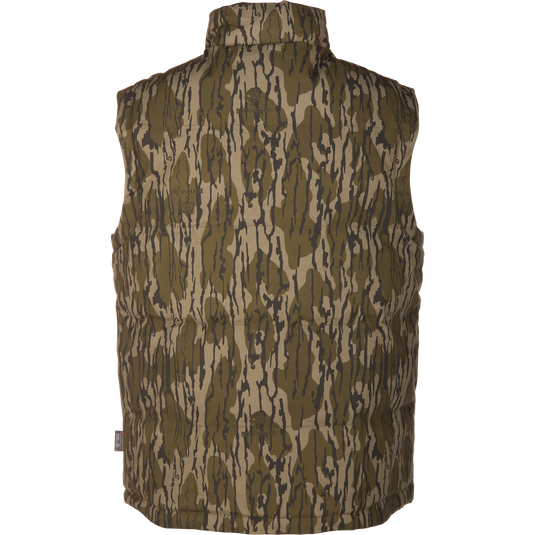 LST Drake Featherless Down Dry Waxed Cotton Vest