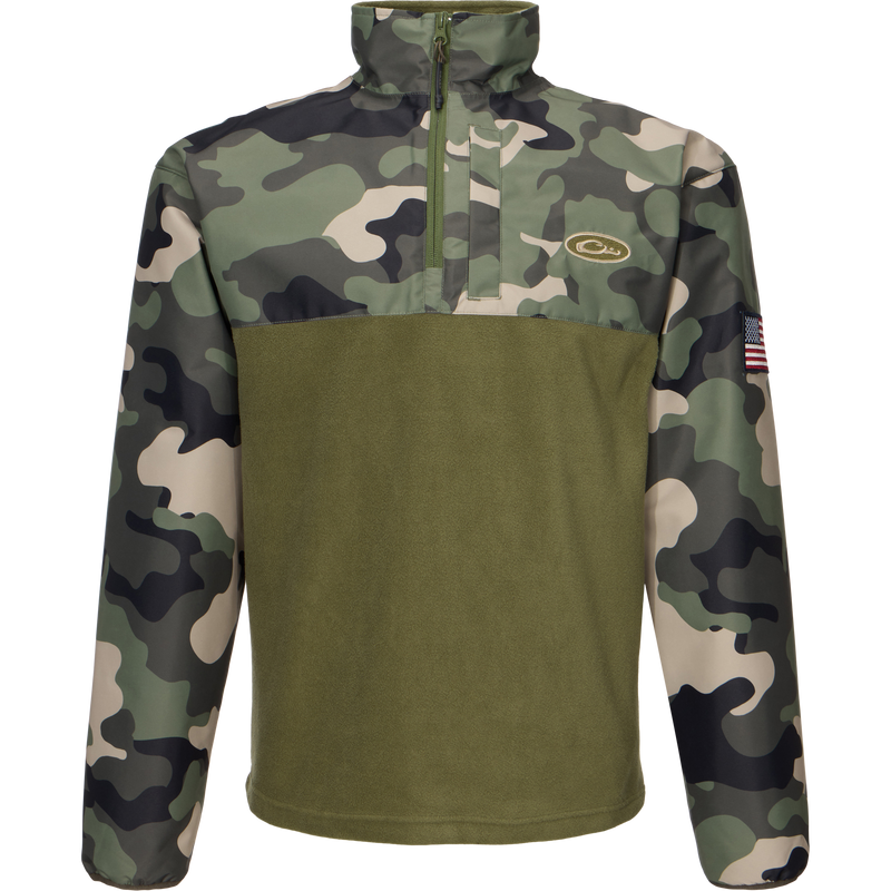 MST Quarter Zip Refuge Eqwader Jacket - Drake Waterfowl MST Quarter Zip Refuge Eqwader Jacket - Drake Waterfowl