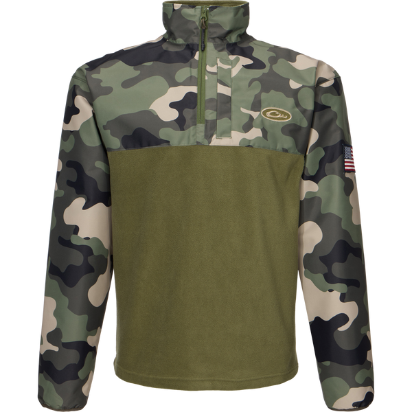 MST Quarter Zip Refuge Eqwader Jacket - Drake Waterfowl