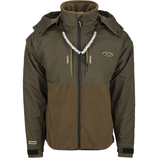 Drake waterfowl full zip jacket hot sale