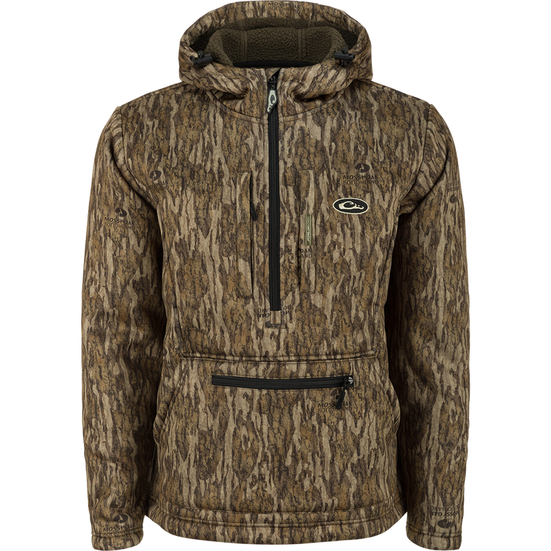 Mossy oak zip up hoodie sales