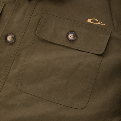 MST Flannel-Lined Waxed Cotton Jac-Shirt