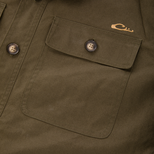 MST Flannel-Lined Waxed Cotton Jac-Shirt
