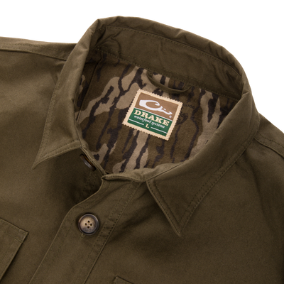 MST Flannel-Lined Waxed Cotton Jac-Shirt