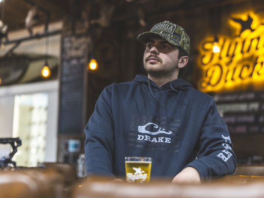 Cotton Logo Work Hoodie
