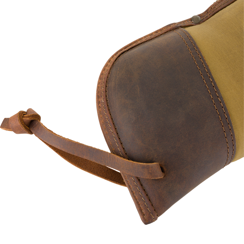McAlister Leather & Waxed Canvas Shotgun Case