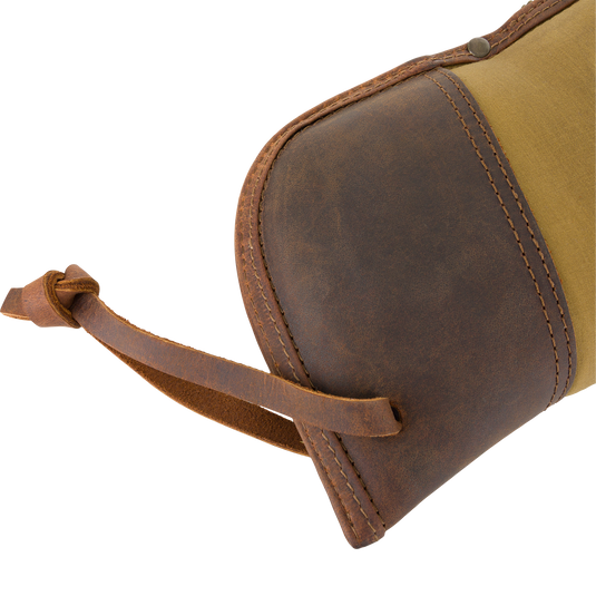 McAlister Leather & Waxed Canvas Shotgun Case