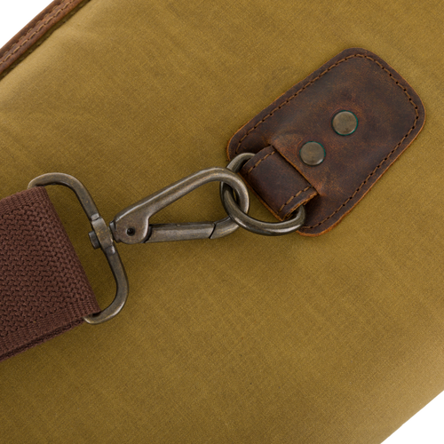 McAlister Leather & Waxed Canvas Shotgun Case