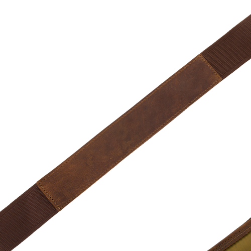 McAlister Leather & Waxed Canvas Shotgun Case