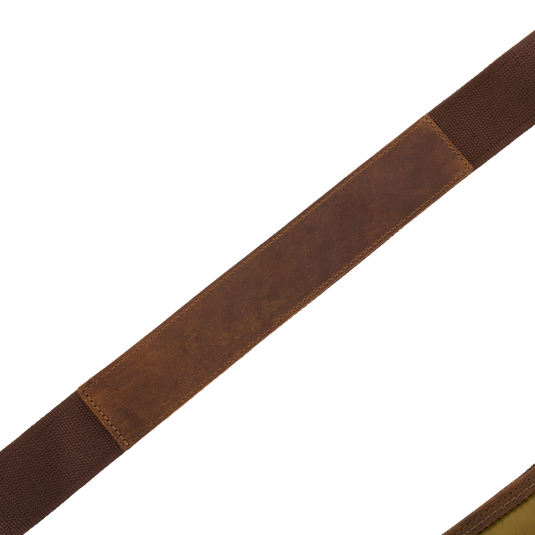 McAlister Leather & Waxed Canvas Shotgun Case