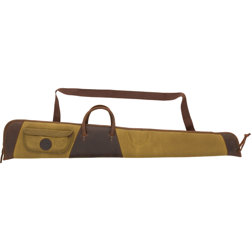 McAlister Leather & Waxed Canvas Shotgun Case