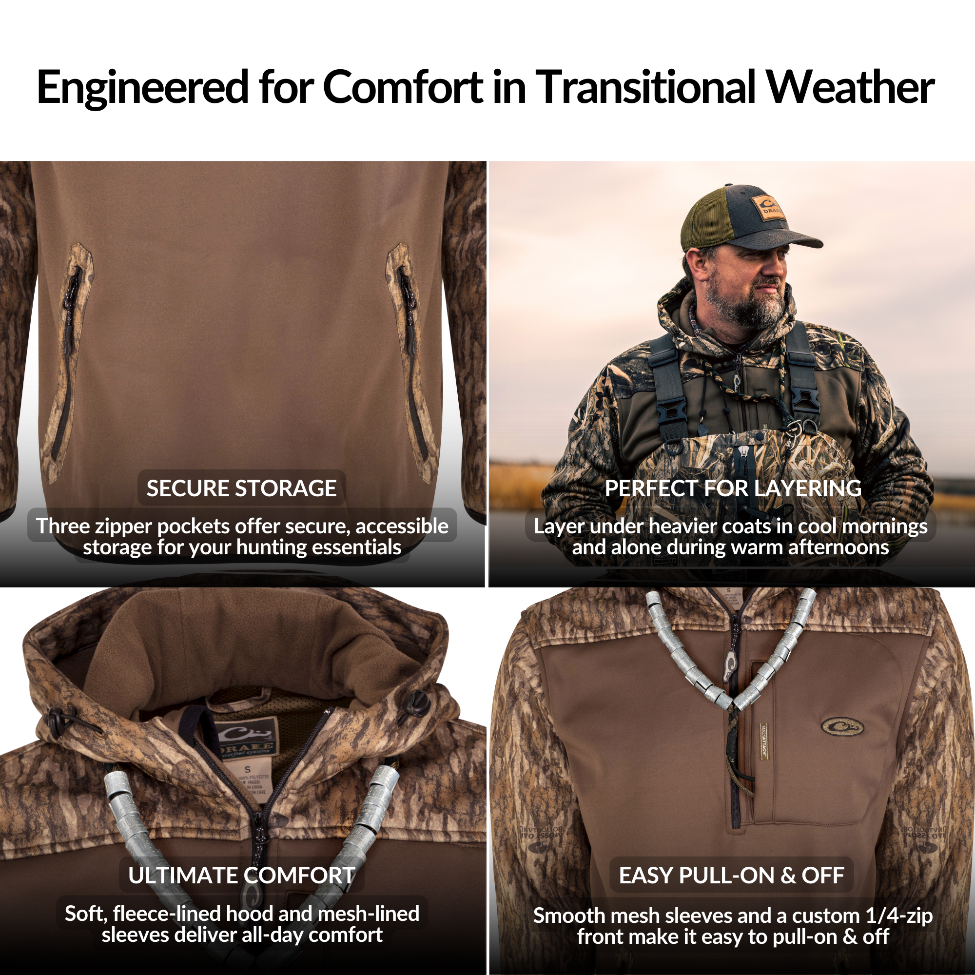 Men's Endurance Soft Shell Hoodie – Drake Waterfowl