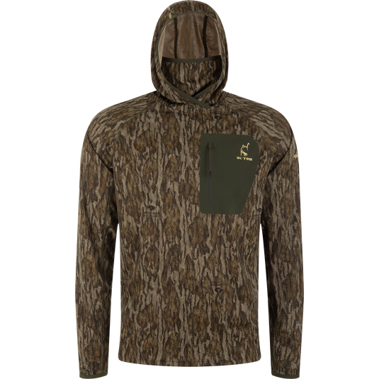 Early Bird Gator Hoodie With Insect Repellent
