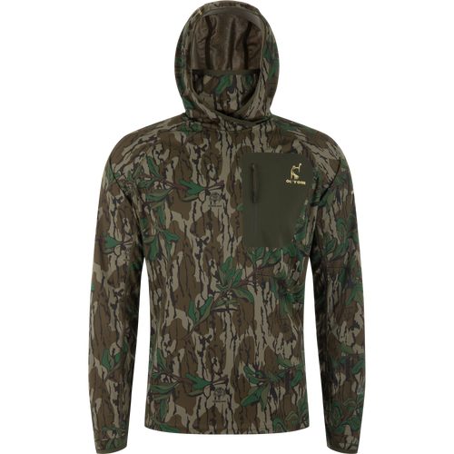 Early Bird Gator Hoodie With Insect Repellent